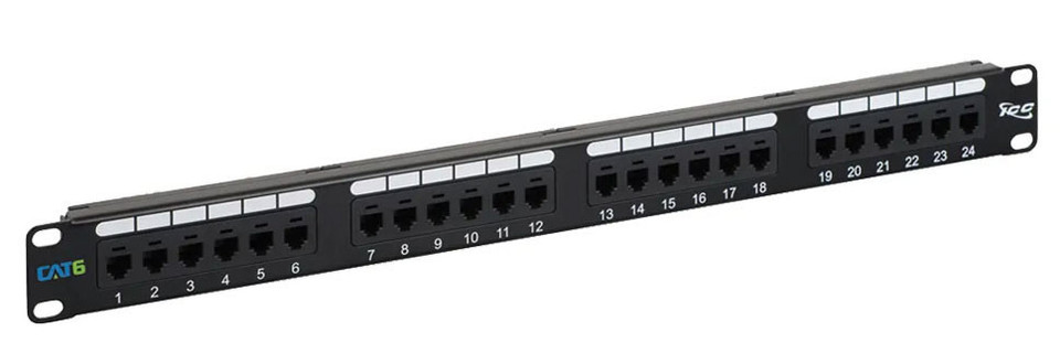 24 Port Patch Panel - RJ45